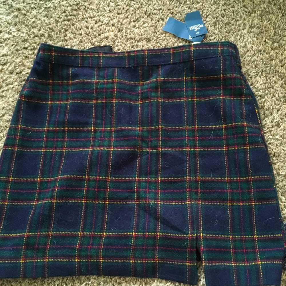 Plaid skirt from Hollister